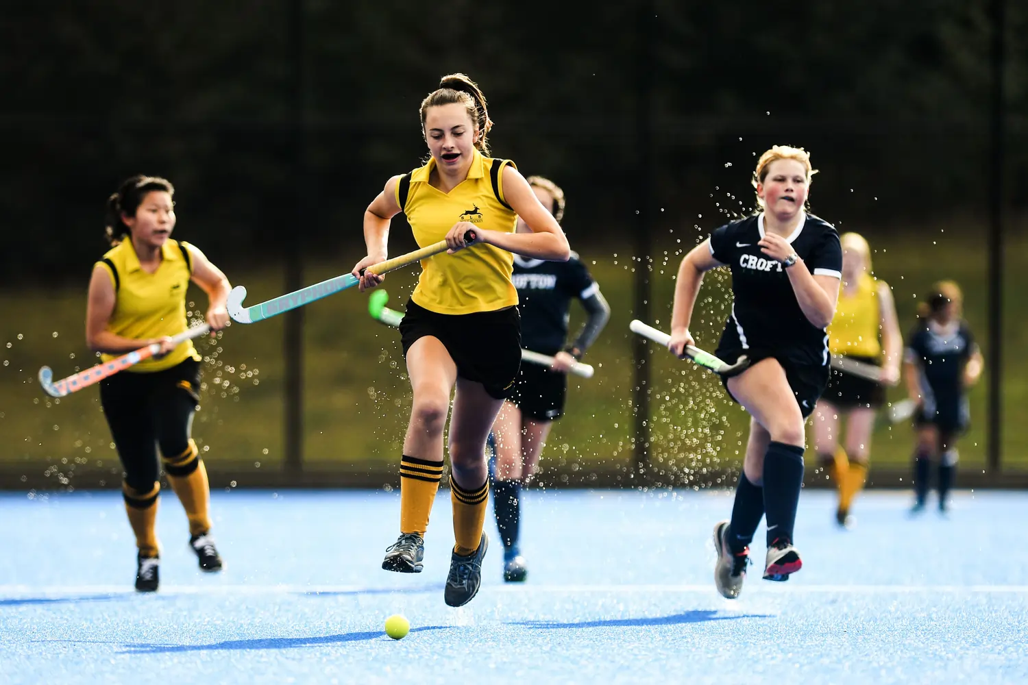 Shawnigan Lake School – Schülerinnen beim Feldhockey-Wettkampf