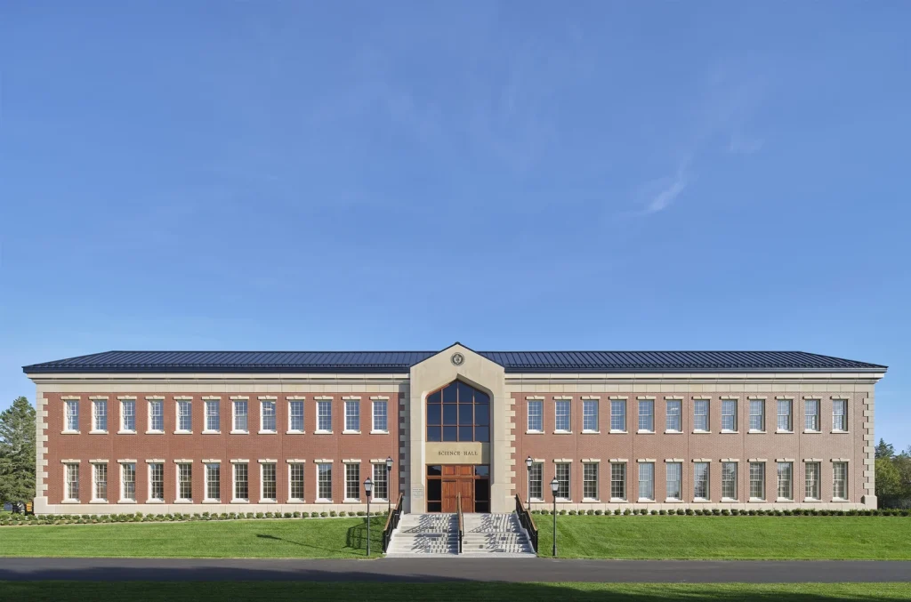 Rothesay Netherwood School – Historisches Backsteingebäude auf dem Campus